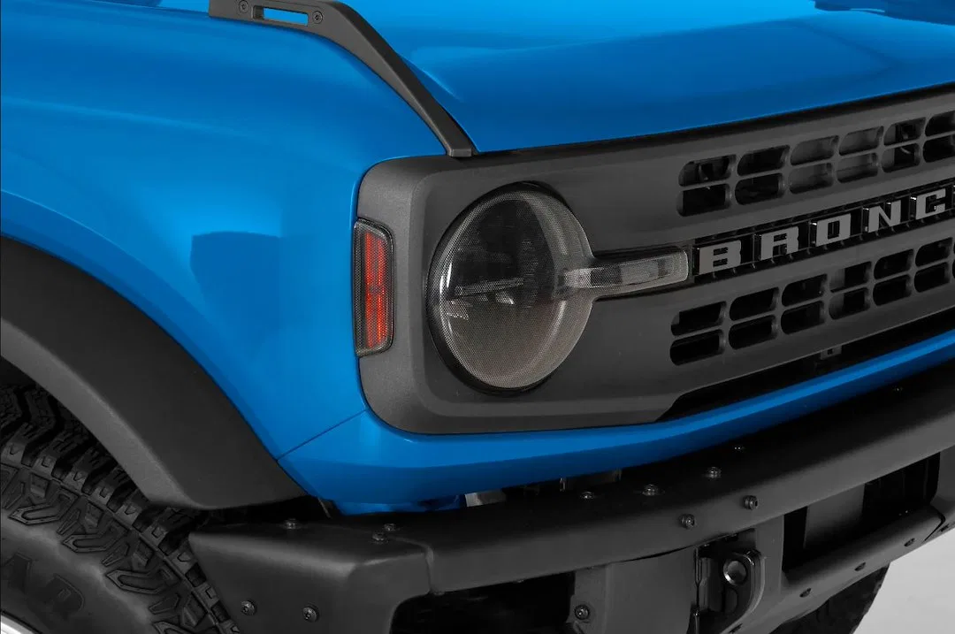 GT2260X – GT STYLING Headlight Cover, Full Cover Without Design Carbon Fiber Acrylic Set Of 2 With Two Corner Marker ...